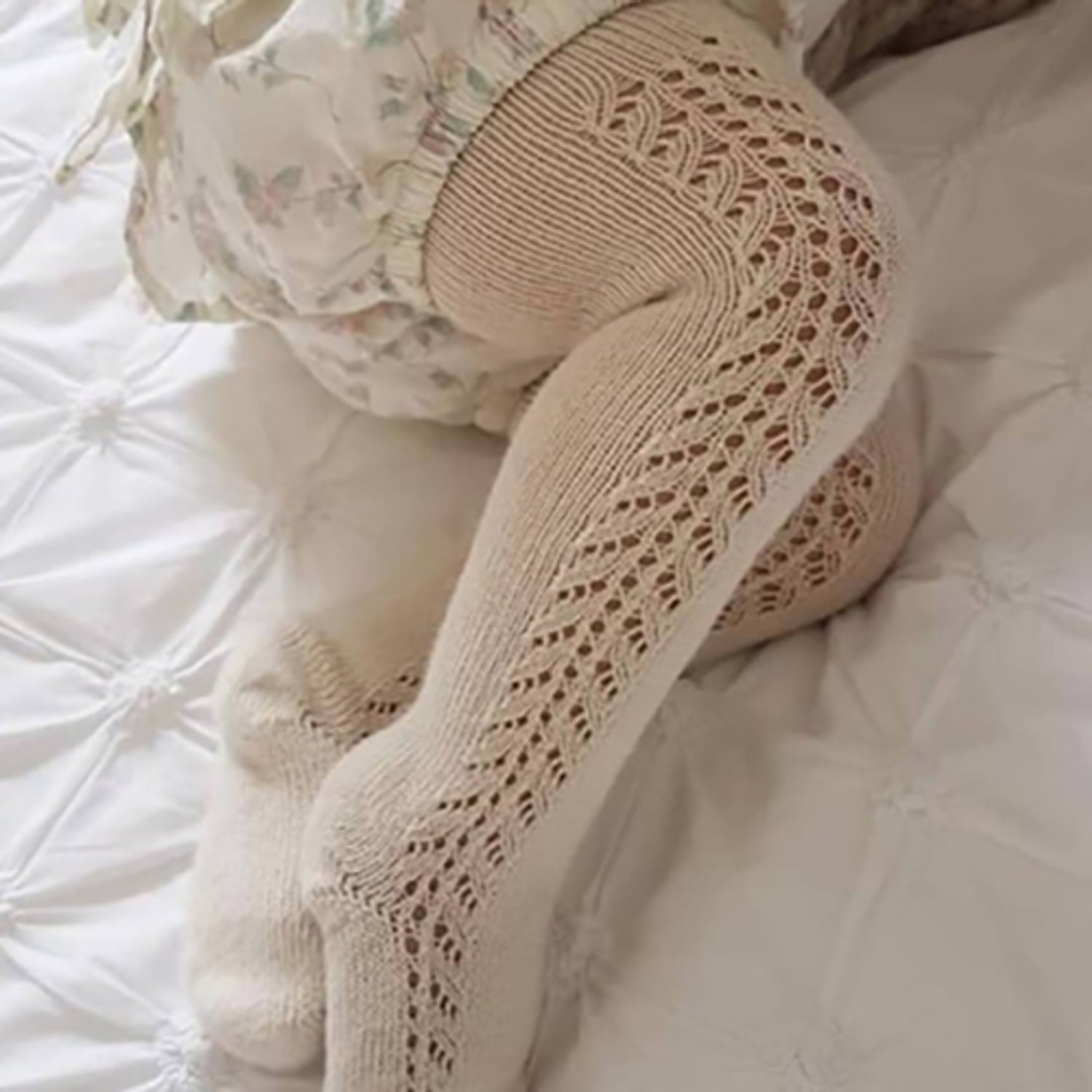 Cóndor Maillot Side Openwork | 2591/1 | Linen/Beige | 3-6 mnd | maat 00