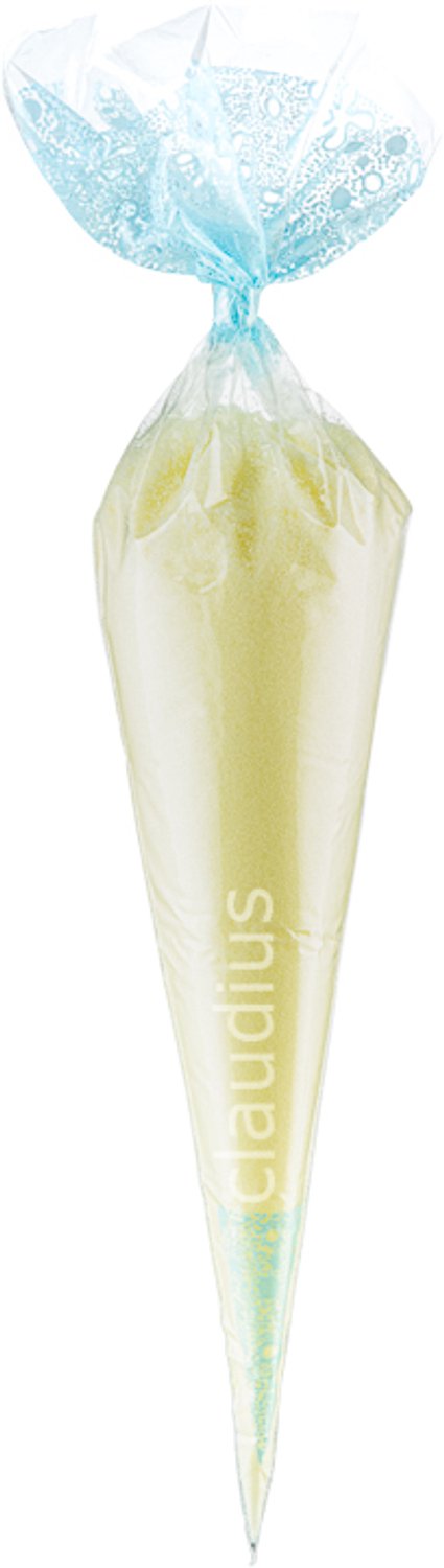 Claudius Scrubzout Zen Moment - 500 gram in puntzak blauw- set van 6 stuks - Hydraterende Lichaamsscrub - Body Scrub