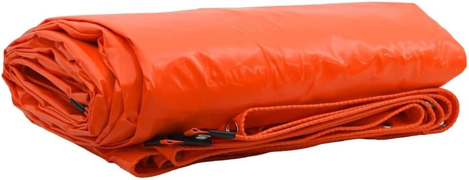 3 x 5 m/canvas met PVC-coating, oranje