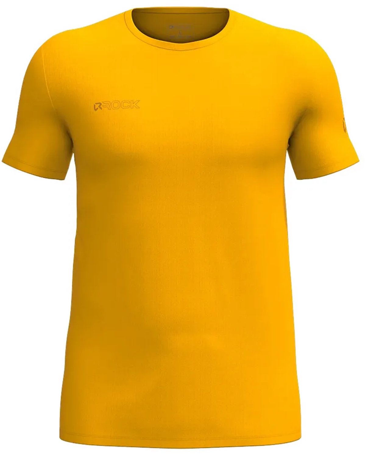 Rock Experience Corp T-shirt Met Korte Mouwen Man Goud