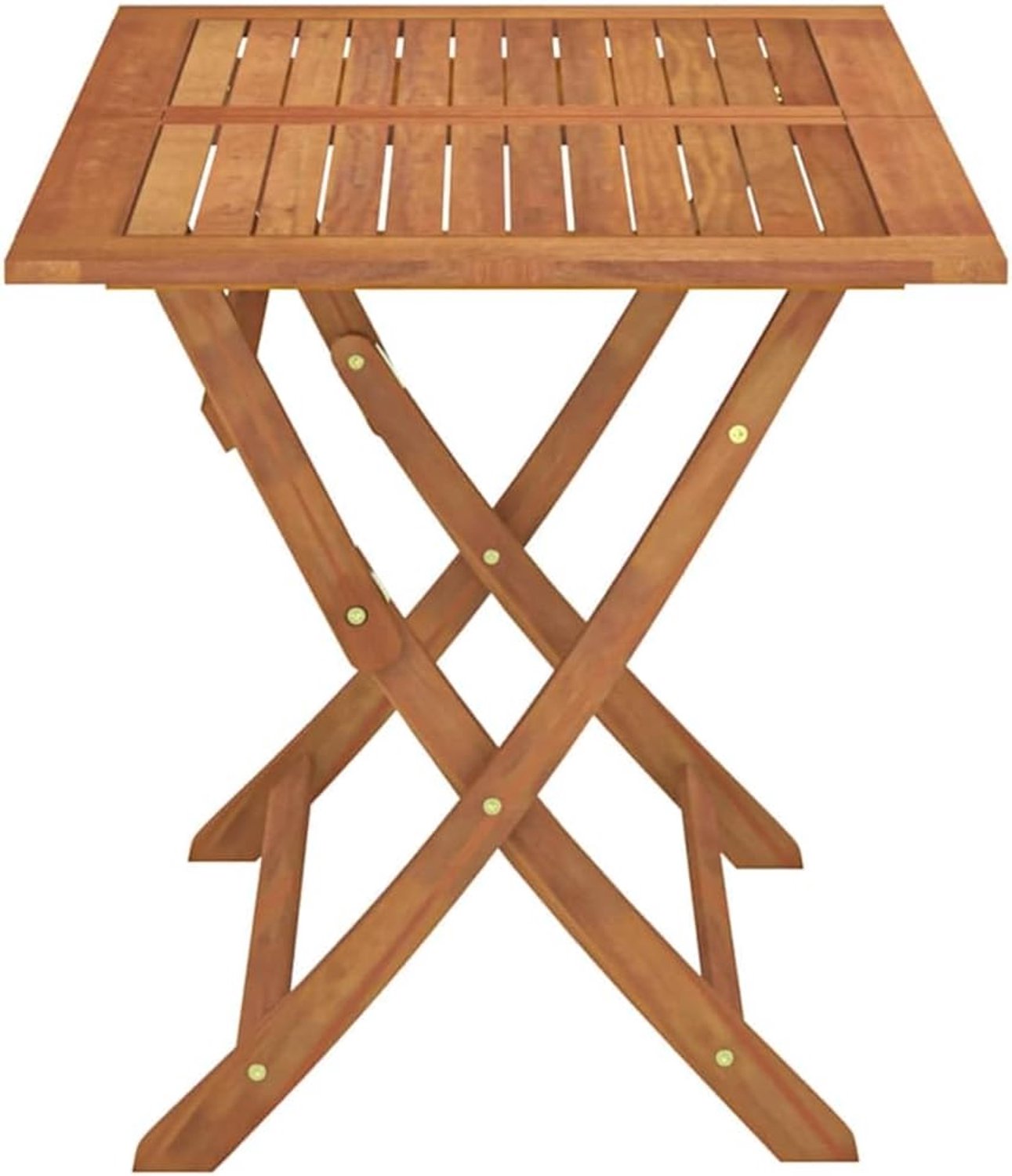 Inklapbaar 120x70x75 cm massief hout eucalyptus