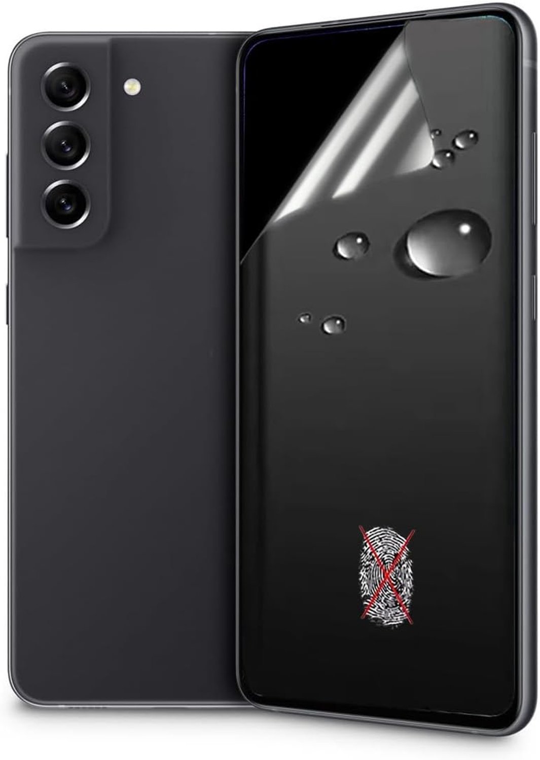 2 stuks matte displaybeschermfolie voor Samsung Galaxy A17 5G / 4G 6,7 inch, ontspiegelde hydrogelfolie, flexibele anti-vingerafdruk, displaybescherming
