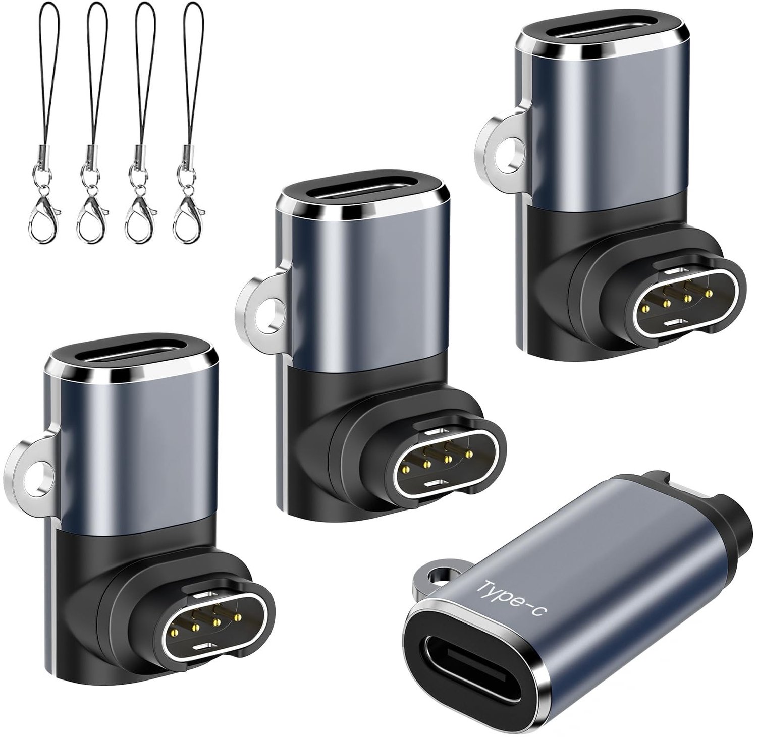 USB C Lader voor Garmin Horloge - 4 Stuks