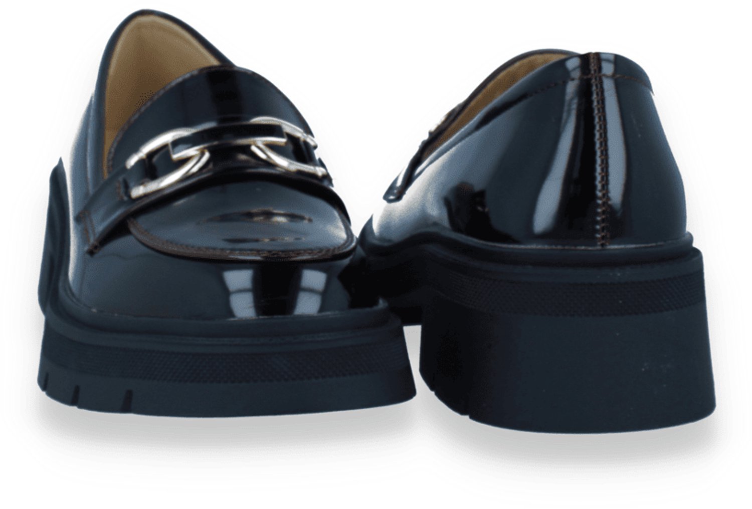 Double Heart Dames Mocassin | Bordeaux | Maat: 40
