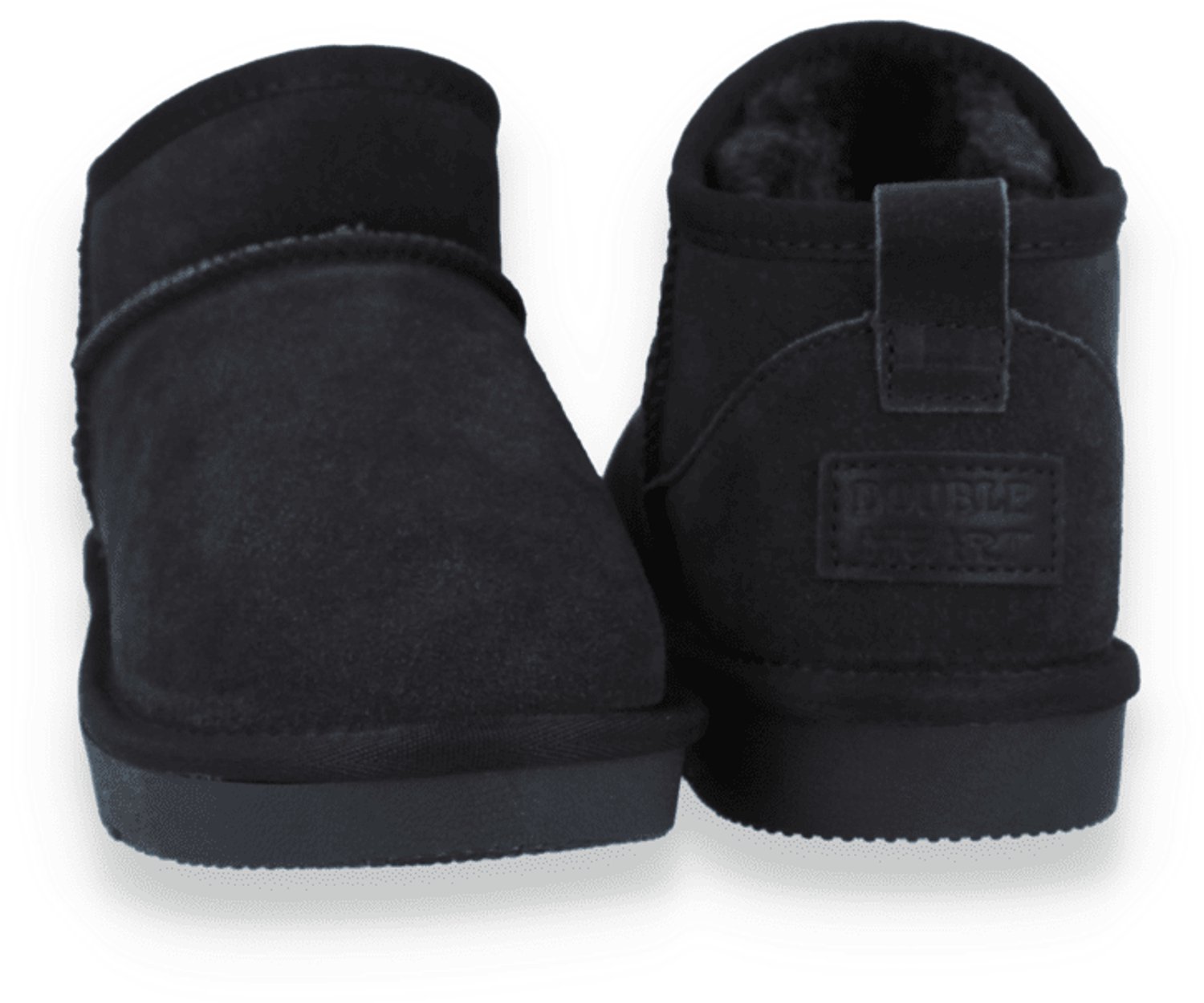 Double Heart Dames Pantoffel | Bruin | Maat: 38