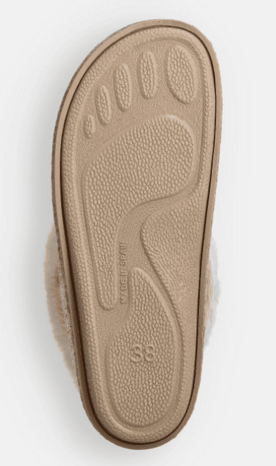 Comfort Plus Dames Pantoffel | Beige | Maat: 40