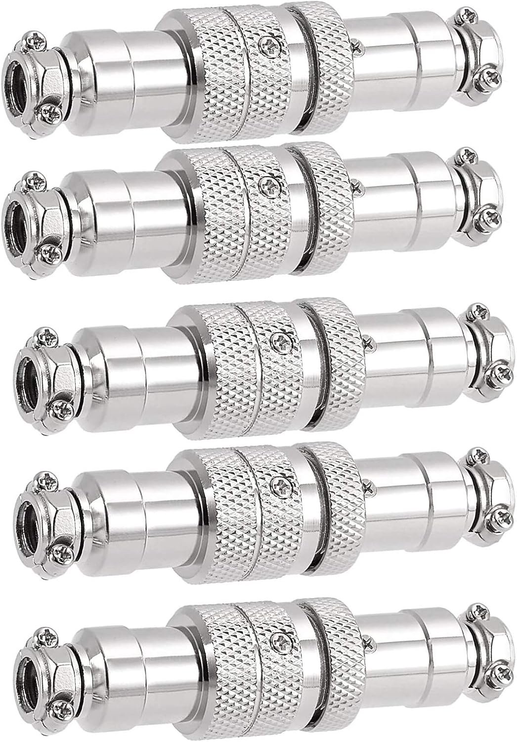 5 Stks 3Pin Luchtvaart Connector, GX16 16mm Luchtvaart Connector Plug Docking Vrouwelijke & Mannelijke Connector