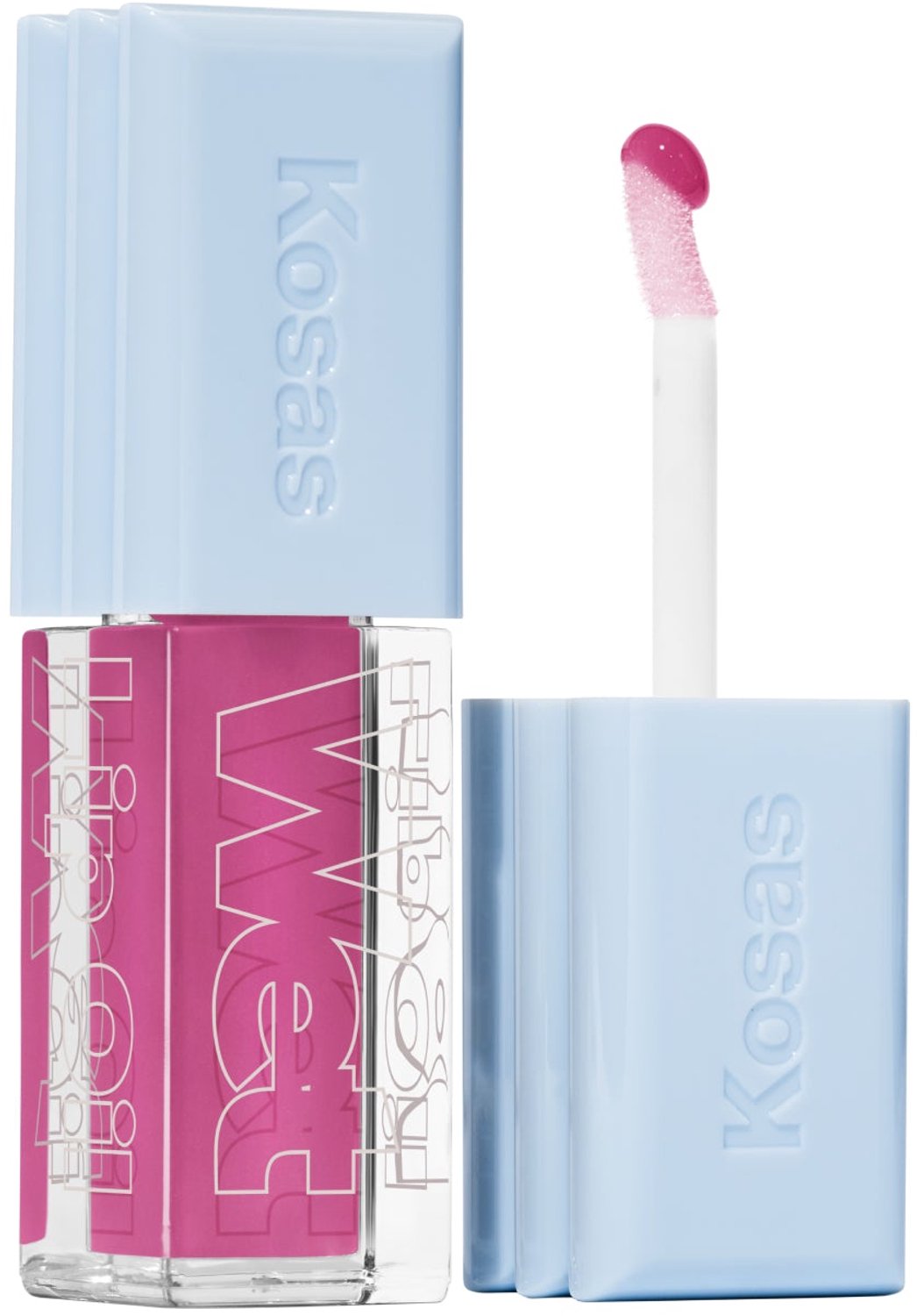 Kosas - Wet Lip Oil Plumping Peptide Lip Treatment Gloss - Lipolie gloss 4,6 ml - Grapesicle