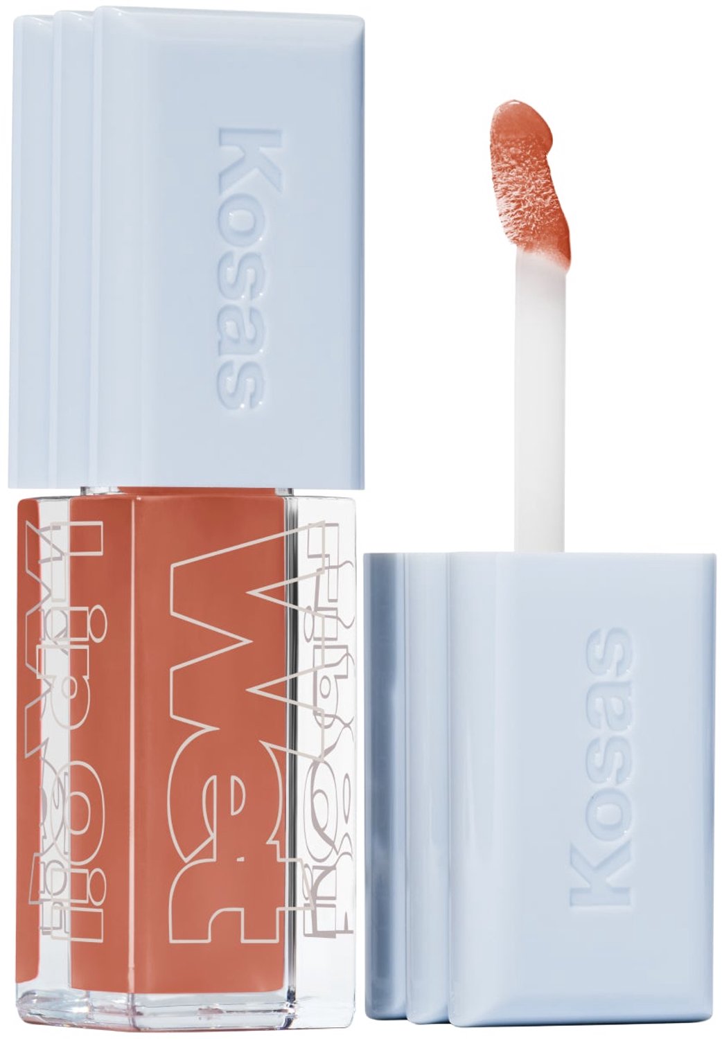Kosas - Wet Lip Oil Plumping Peptide Lip Treatment Gloss - Lipolie gloss 4,6 ml - Bare