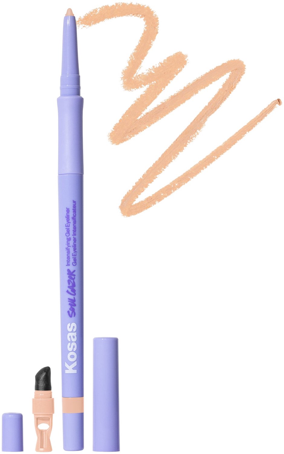 Kosas - Soulgazer Lash + Line Intensifying Gel Eyeliner - Gel eyeliner 0,35 g - Gravitate