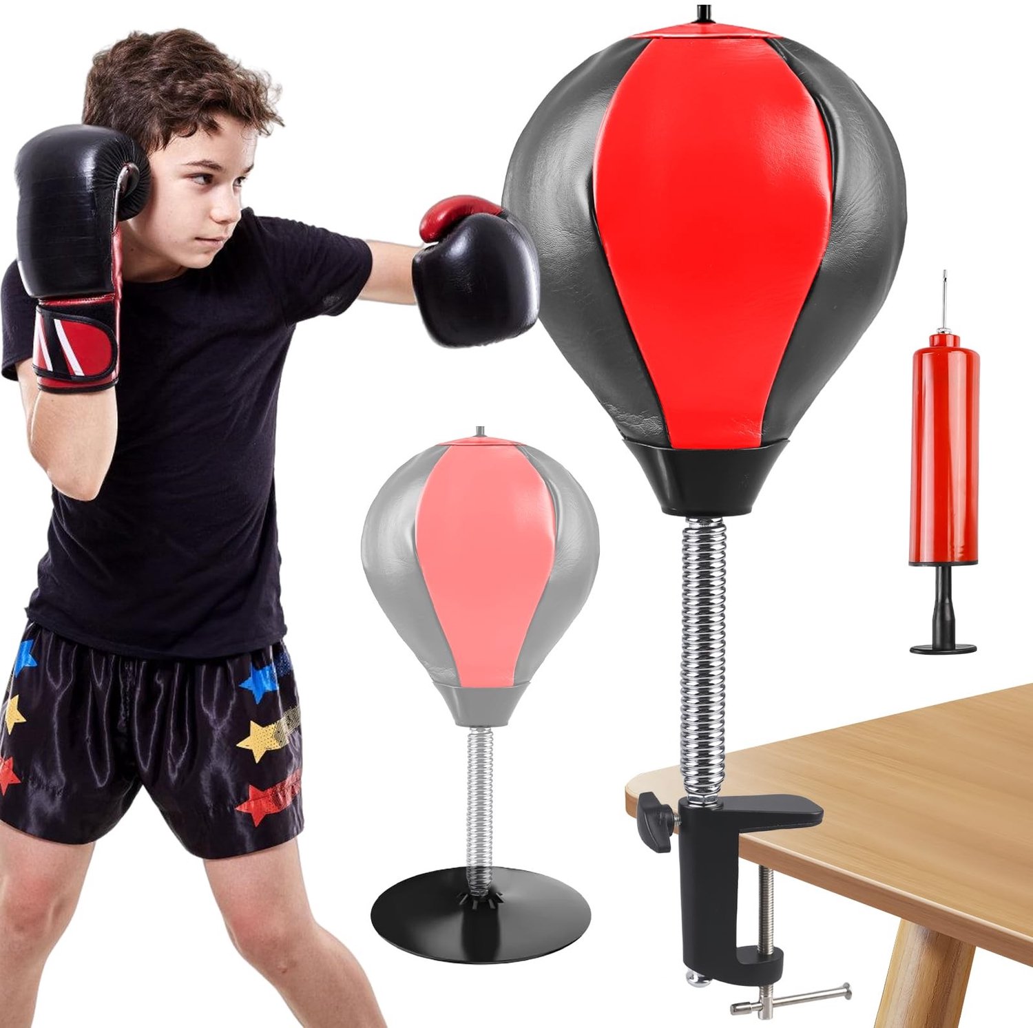 Tafel Punchingbal met Supersterke Zuignap