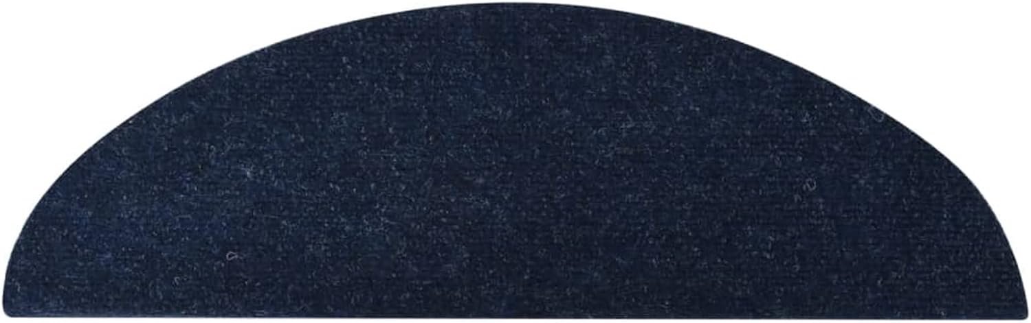 Trapmatten traptreden trapdecoratie, buitendeurmatten, tuin stap speelmatten buiten, indoor treden antislip 15 stuks 56x20 cm blauw