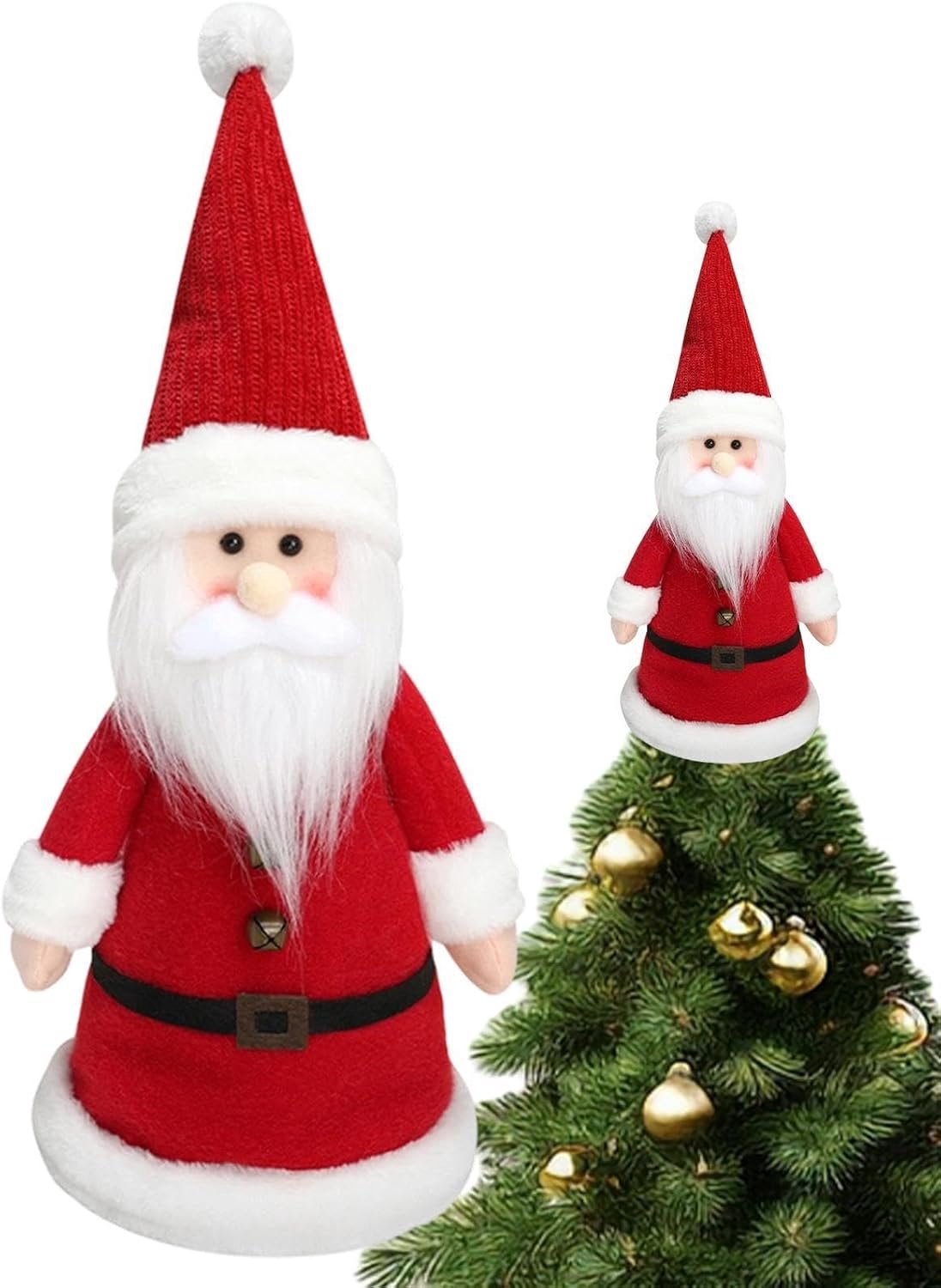 Toppers Leuke Santa Claus Spring-Loaded Ornamenten