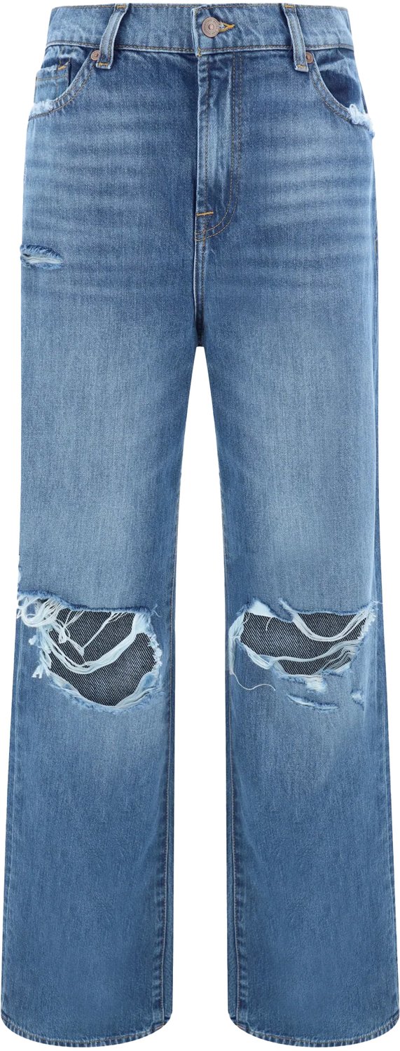 7 for all Mankind - blauwe Scout blue dasher - maat W32