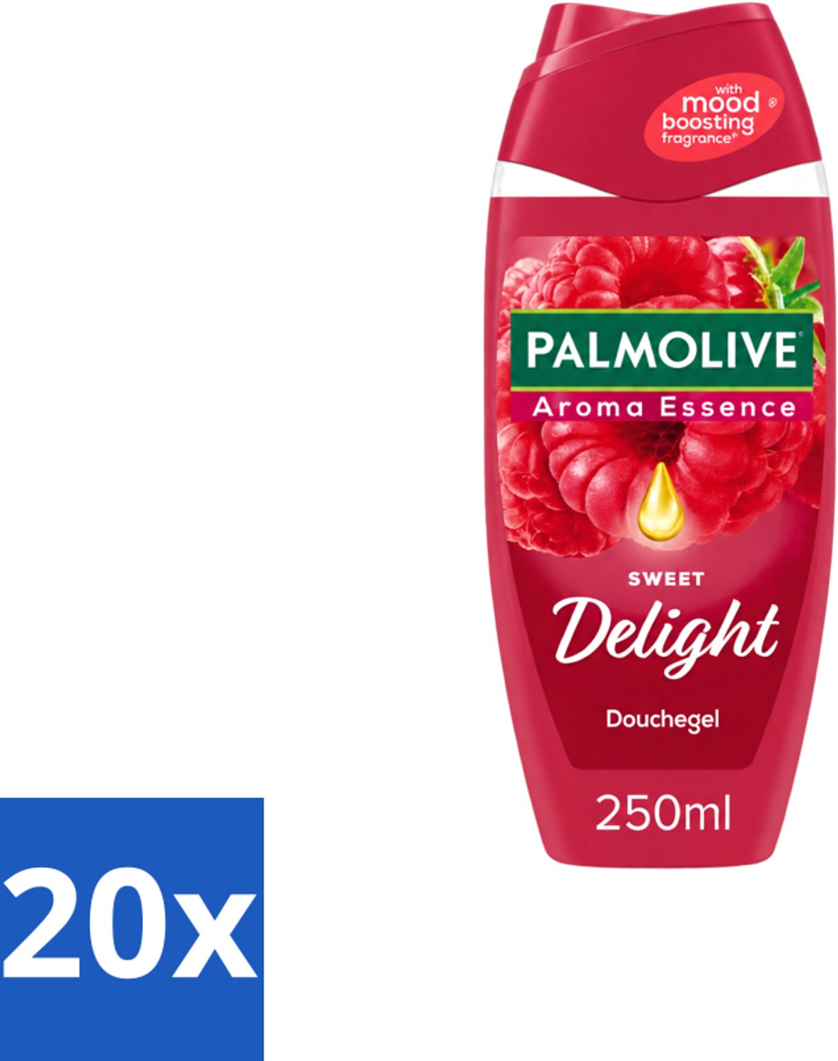 20 x Palmolive – Douchegel – Sweet Delight – 250 ml - Voordeelverpakking - 20 stuks