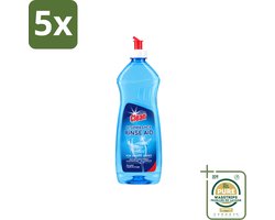 5 x At Home - Clean - Vaatwasser Glansspoelmiddel - Glasbeschermend - 500 ml - Wasstrips - Vaatwasser Glansspoelmiddel - Glansspoelmiddel Vaatwasser - Glasbeschermend Vaatwasser - Vaatwasser Anti-corrosie - Vaatwasser Droogproces