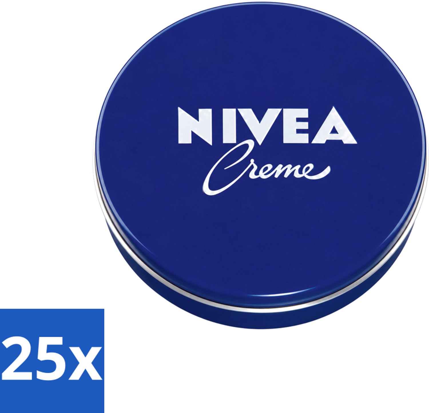 25 x Nivea – Crème – Voor Gezicht, Handen en Lichaam – 250 ml - Voordeelverpakking - 25 stuks
