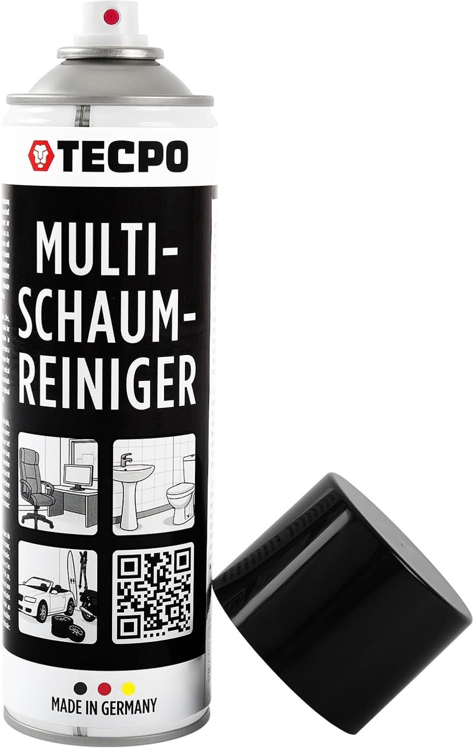 Multi-foam cleaner 500 ml - krachtige reiniger - streak-free - ideaal voor auto en huis - Homevero