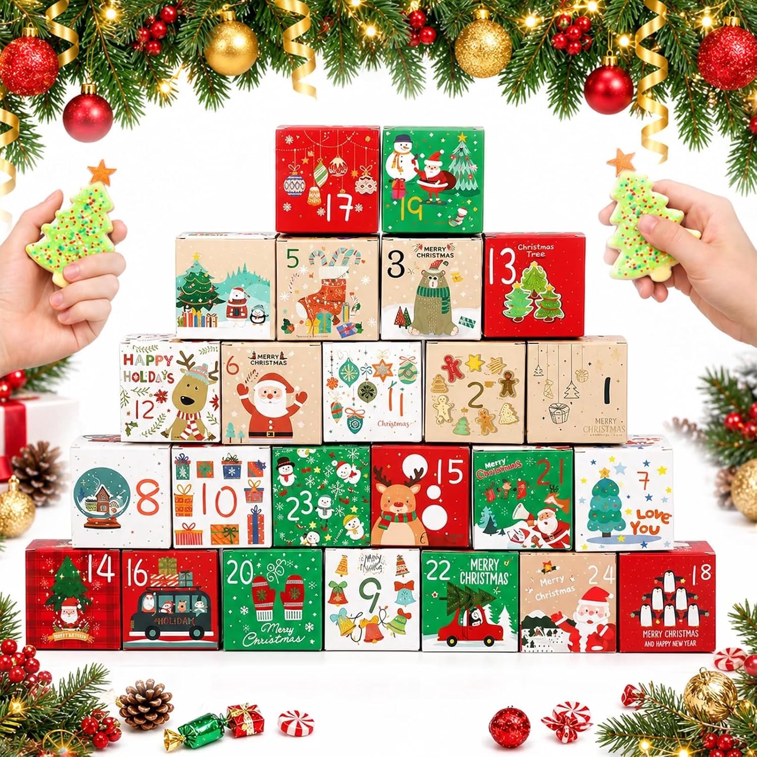 Doe-het-zelf adventskalender om zelf te vullen - creatief en persoonlijk - voor een unieke december - Homevero