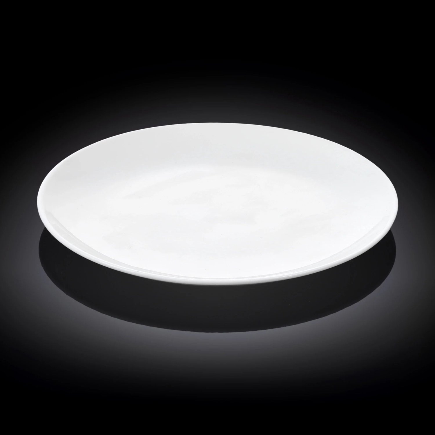 Wilmax Dinerbord 25.5 cm van Porselein, Wit WL-991015/A