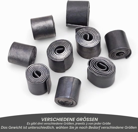 9x Zachte Lood Strips voor Vissen - Merkloos — afbeelding 4
