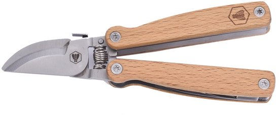 Laguiole Multifunctionele Snoeischaar 12-in-1 met Beukenhouten Handgreep — afbeelding 2