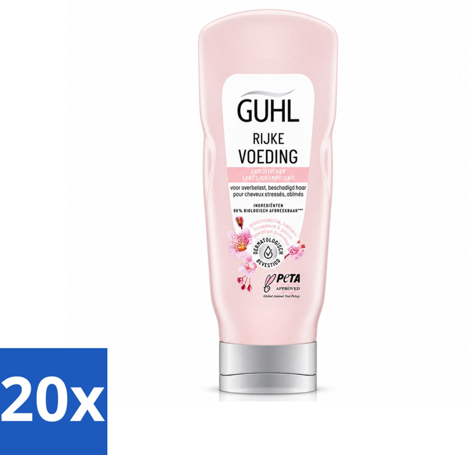 20 x Guhl - Conditioner - Rijke Voeding - 200 ml - Voordeelverpakking - 20 stuks