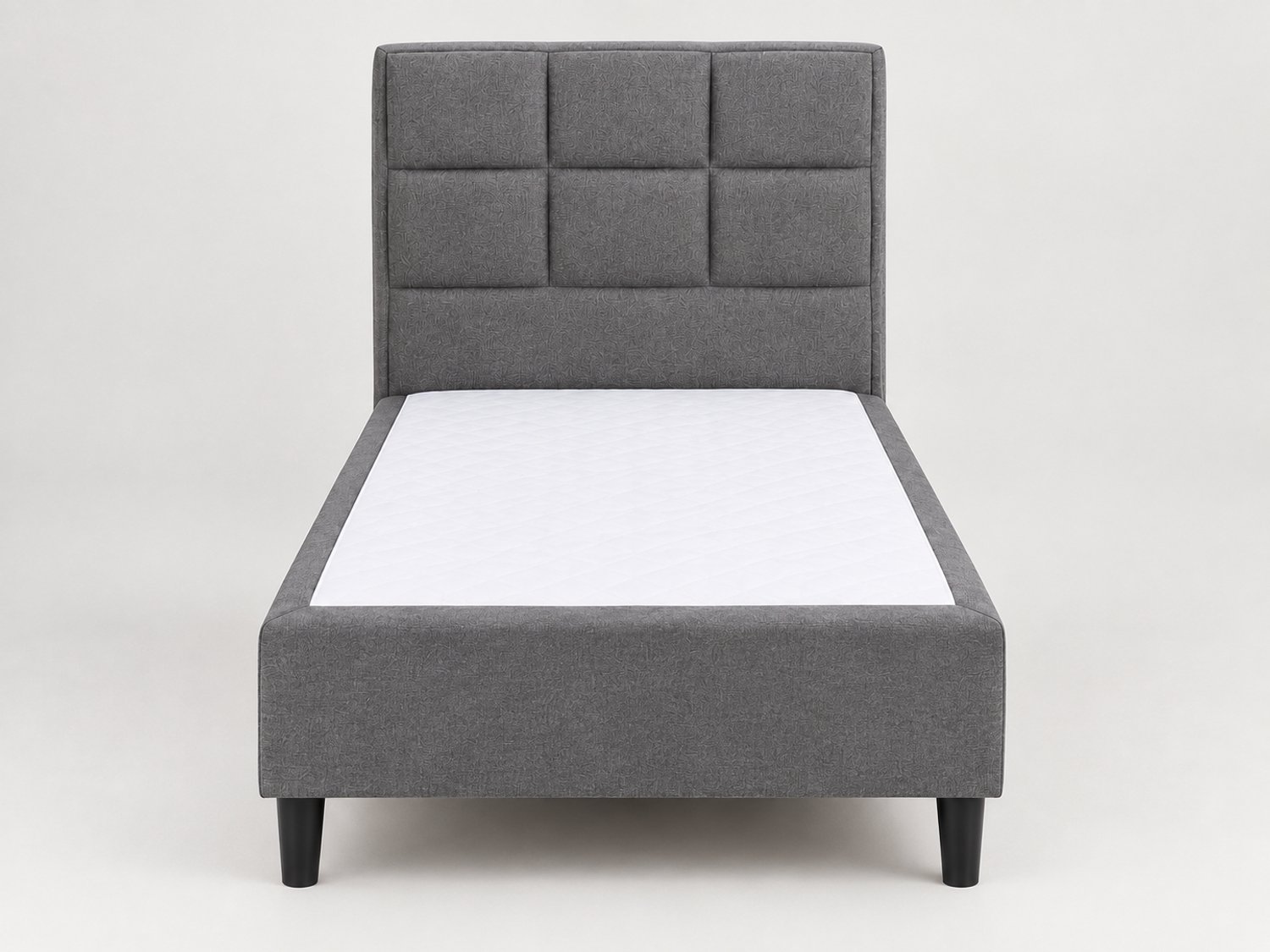 BalBedden Boxspring DreamLux - 90x200 Zonder matras - Grijs 6 vakken - BalBedden