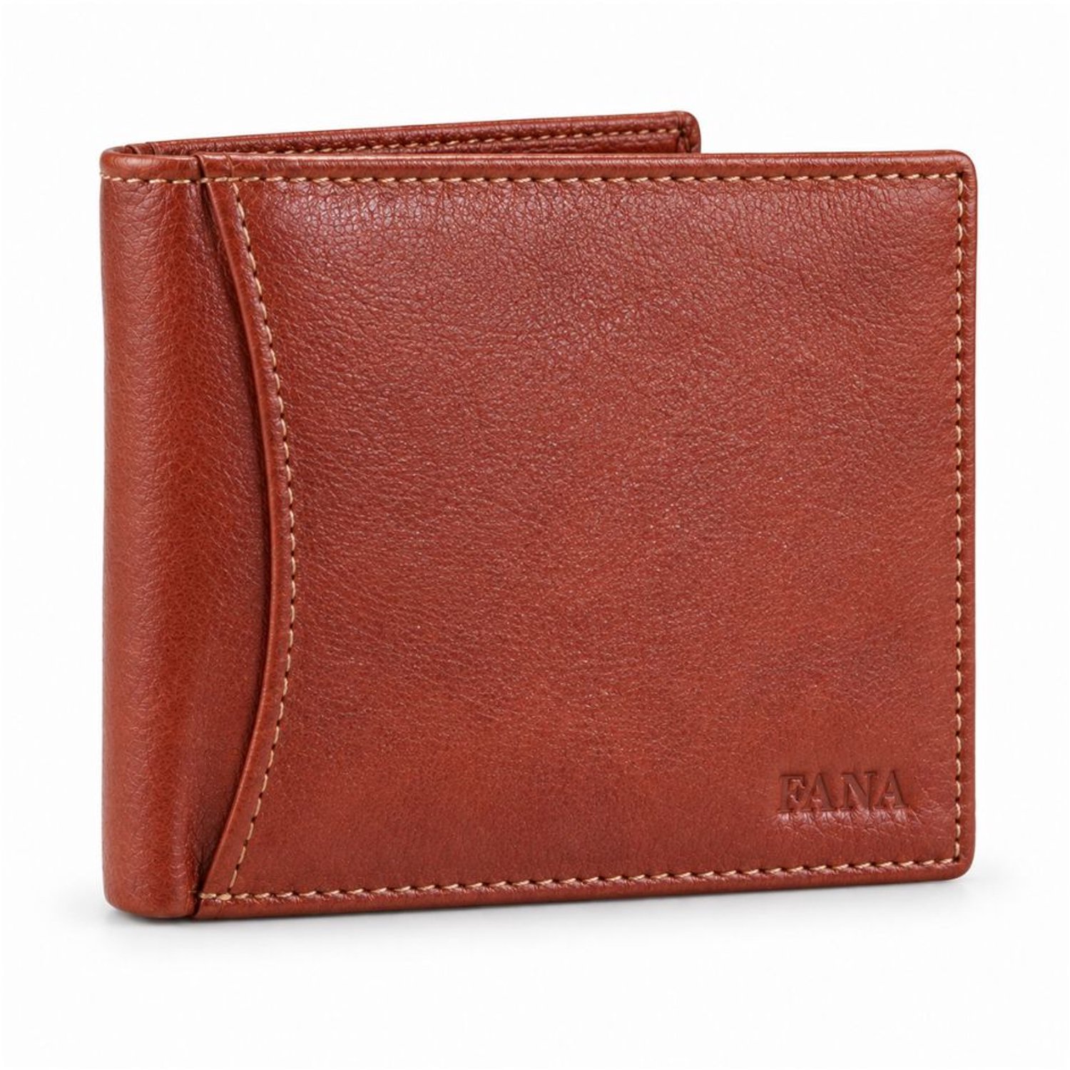 Fana Bags® Leren Portemonnee Cognac - Luxe Billfold Portemonnee - Heren Portemonnee Veel Pasjes - Mannen Cadeautjes