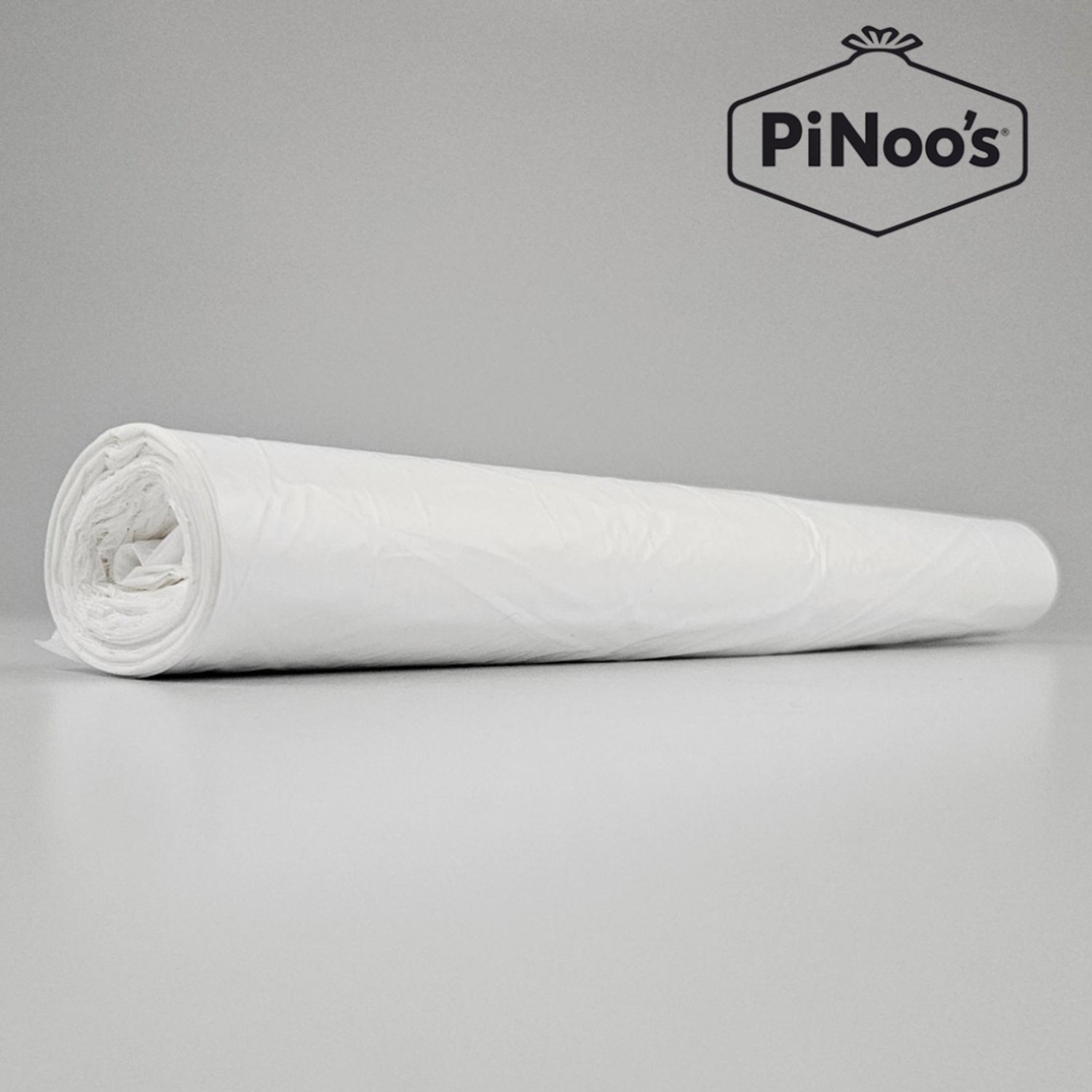 Witte Vuilniszakken 120 Liter | 3 rollen à 20 zakken - HDPE-plastic | T25 | 70x110 cm - Grote afvalzakken 120L, Vuilniszakken voor grote prullenbakken (07011002125)