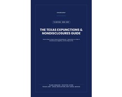 The Texas Expunctions & Nondisclosures Guide