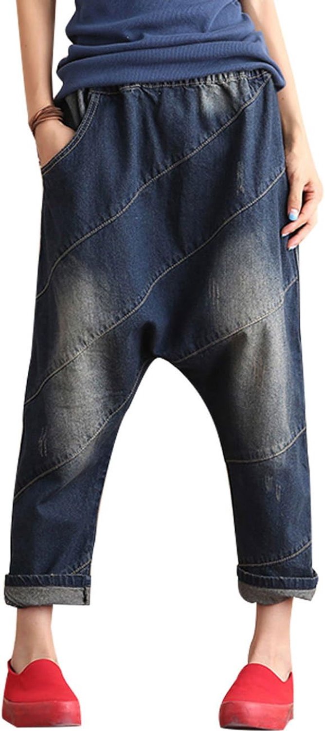 Jeans met verlaagd kruis