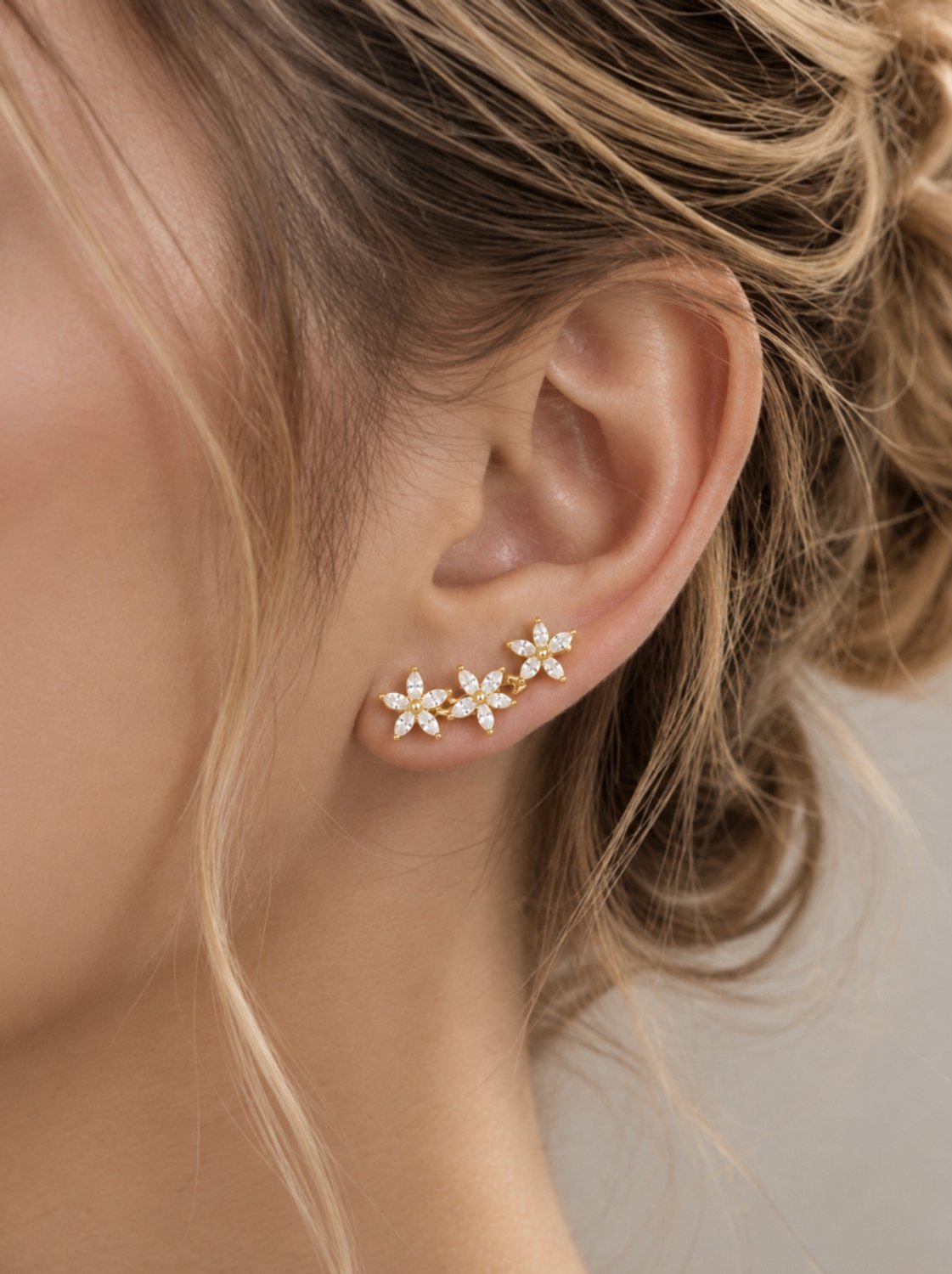 Oorbellen - Goudkleurig - roestvrij staal - Sieraden - Oren - Vrouwen- verjaardag cadeau - cadeau - Schattige Oorbellen - Kerst cadeau