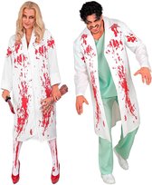 Halloween Gestoorde Dokter - Jas - Unisex