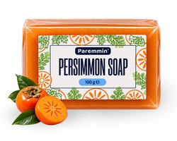 Persimmon Zeep (100 g) – Tegen Lichaamsgeur – Kakifruit Soap Japans - Natuurlijke Deodorant - Bodywash
