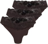 Only Chloe Lace String Dames (3-pack)