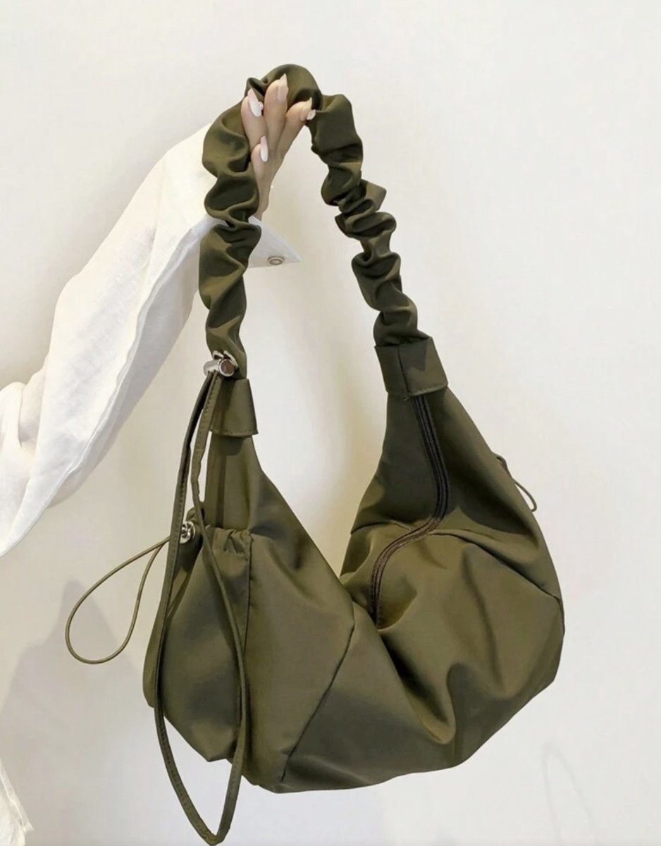 Schoudertas - Donkerrode schoudertas - schoudertas burgundy - schoudertas - handtas - tas - schoudertas dames - schoudertassen - statement tas - shoulderbag - hobo tas - schoudertas