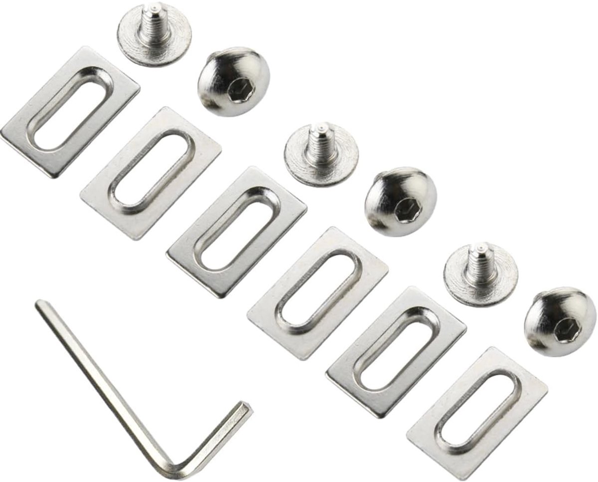 Studs en schroeven voor SPD-fietspedalen met washers en spacers voor optimale prestaties