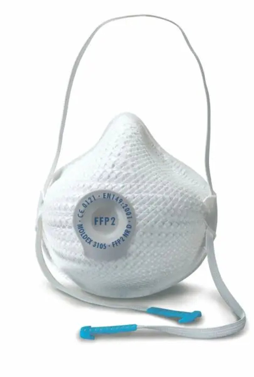 Moldex 3105 FFP 2 RD size: M/L stofmasker, veiligheid.