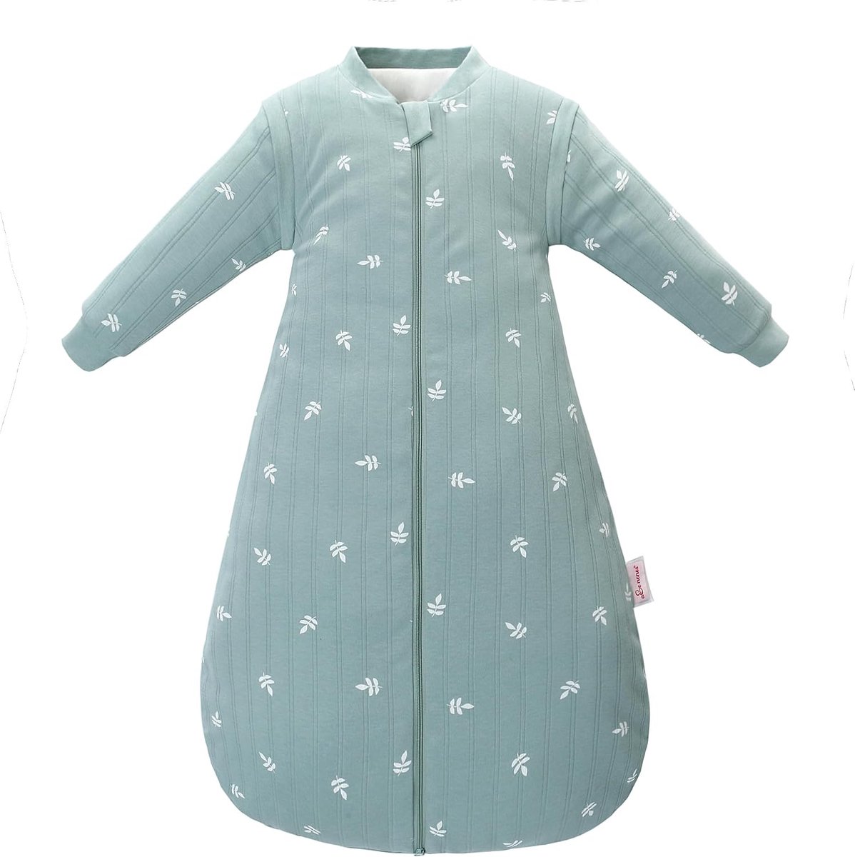 Babyslaapzak 2,5 Tog, baby herfst-winterslaapzak met lange mouwen, 100% katoen, afneembare mouwen - ShopVlot
