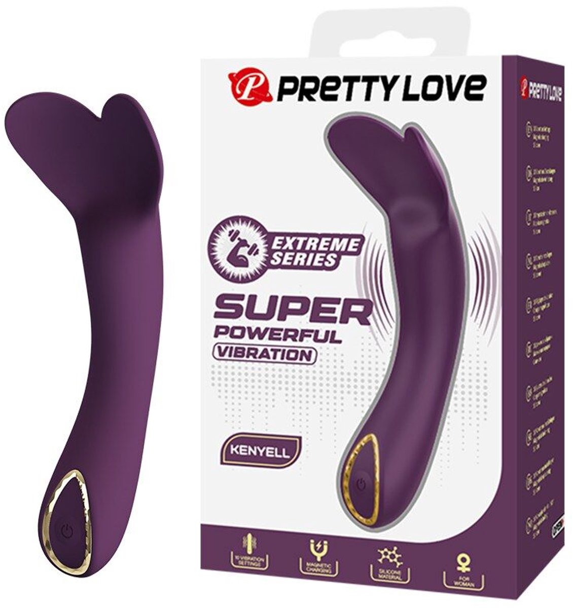 Kenyell Oplaadbare Vibrator