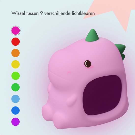 imoshion 2x Kids Slaaptrainer met Nachtlampje - Unicorn / Dino van imoshion — afbeelding 3