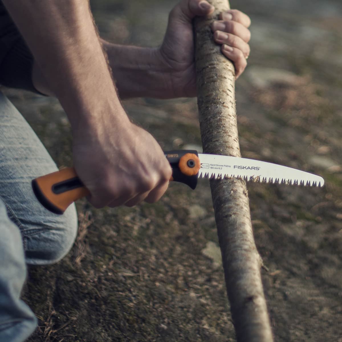 Fiskars Hand Saw - SW73 - Coarse Teeth - 22,5 Cm