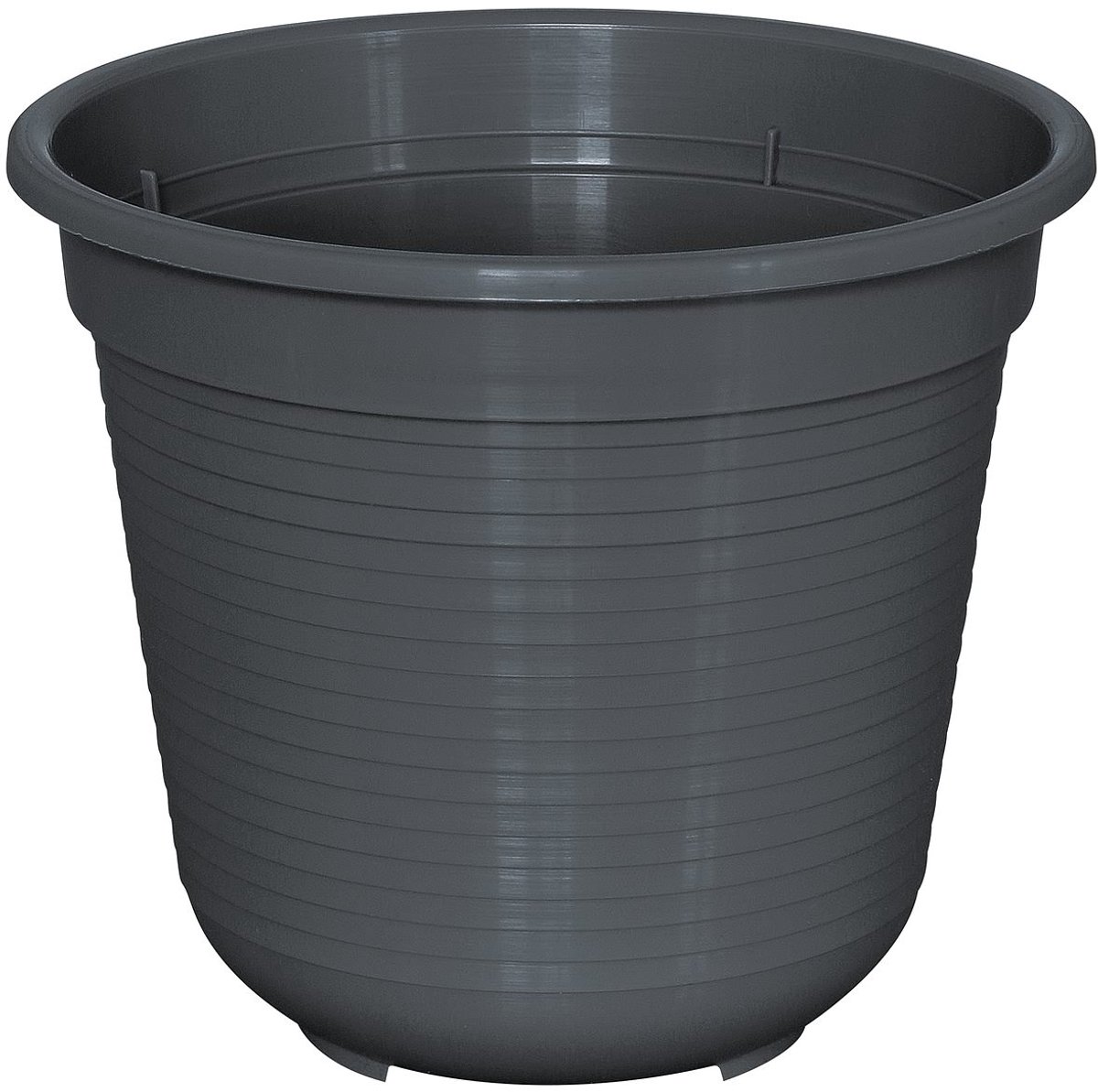 Geli Bloempot STANDARD Antraciet Ø 14 cm - Kunststof