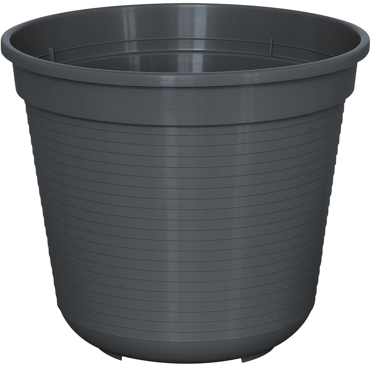 Geli Bloempot STANDARD Antraciet Ø 22 cm - Kunststof