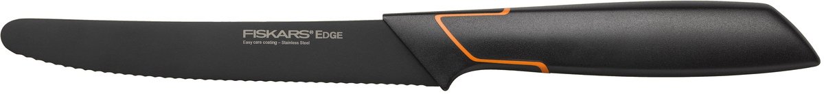 Fiskars Edge Tomatenmes - Tomatensnijder - met Gekarteld Lemmet - 13 cm
