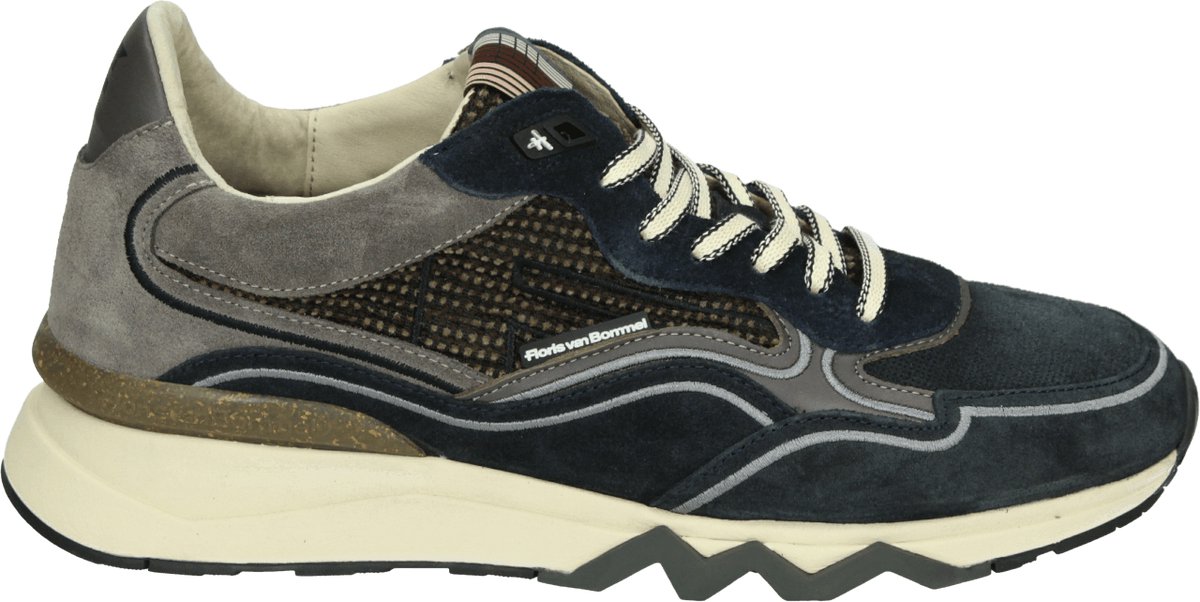Floris Van Bommel Sfm-10198 De Zager Sneakers - Textiel - Heren - Multi - Maat 42