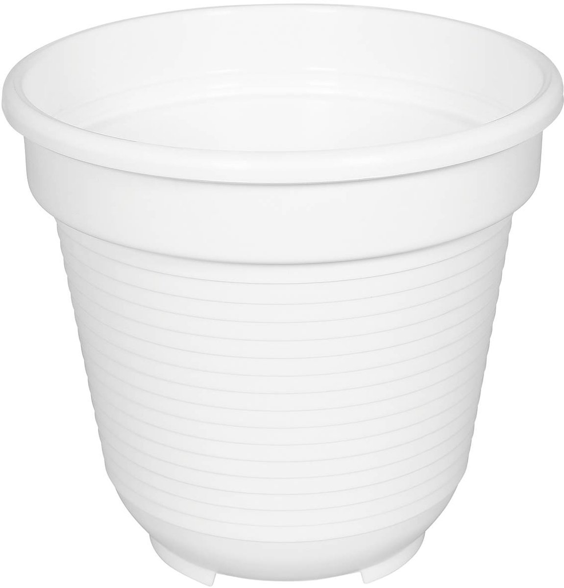 Geli Bloempot STANDARD Wit Ø 10 cm - Kunststof