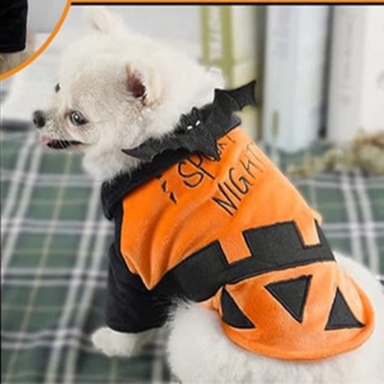 Halloween Spooky nights kleedje voor hond