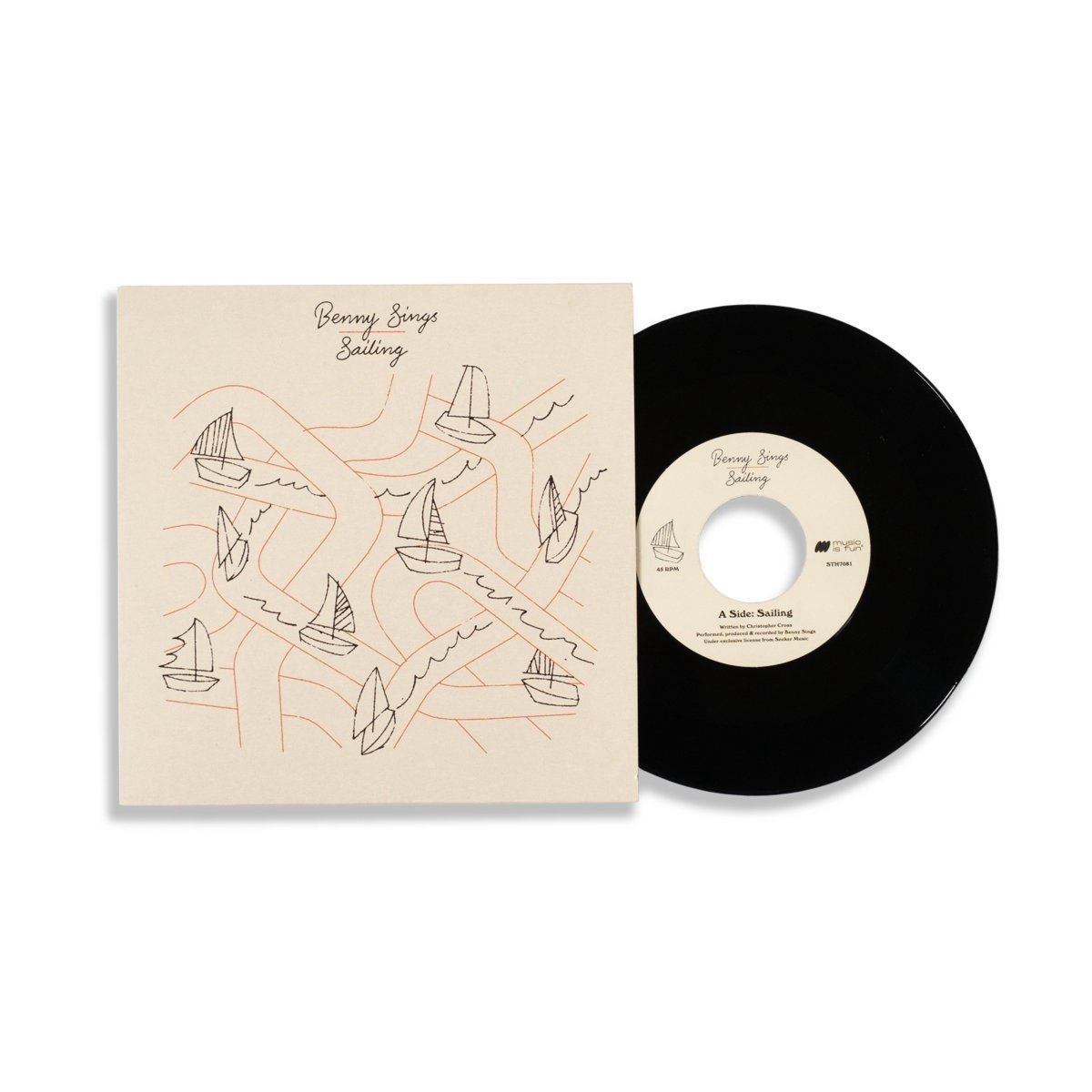 Benny Sings - Sailing (12" Single)